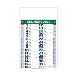 Calendario Olandese verde e...