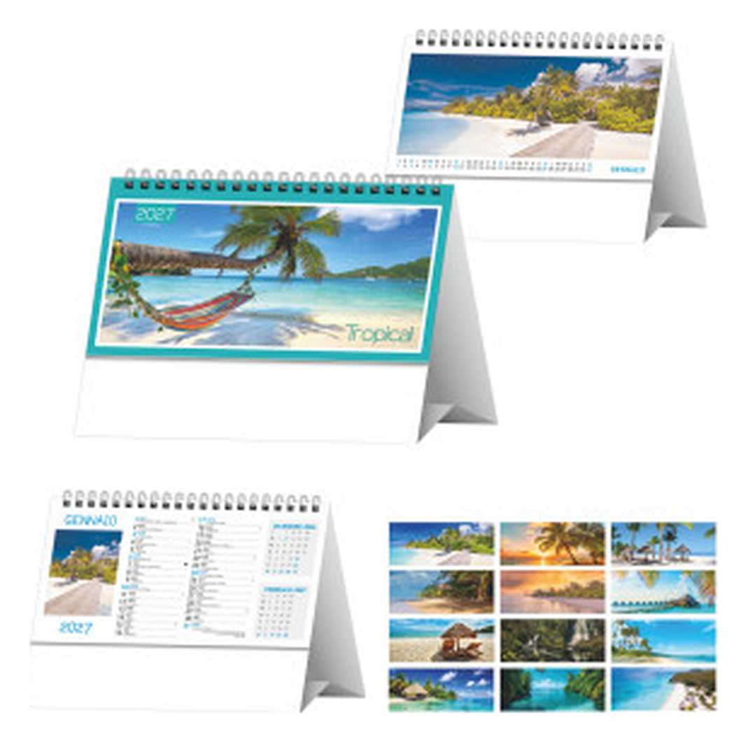 Calendario da tavolo cm 19x14,5