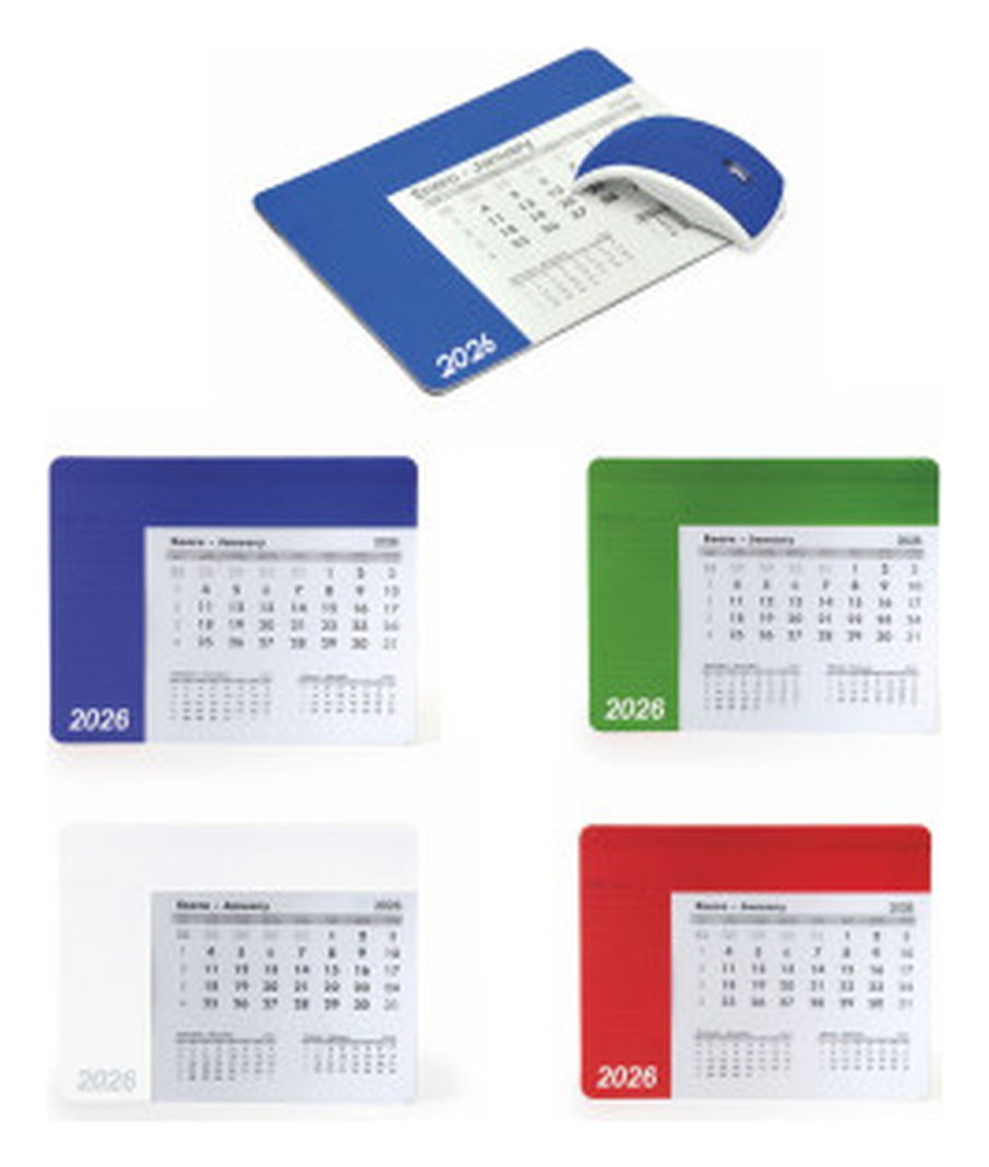 Tappetino Per Mouse Con Calendario