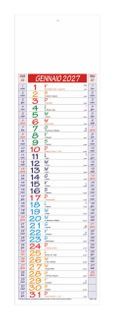 Calendario Olandese cm 14x47