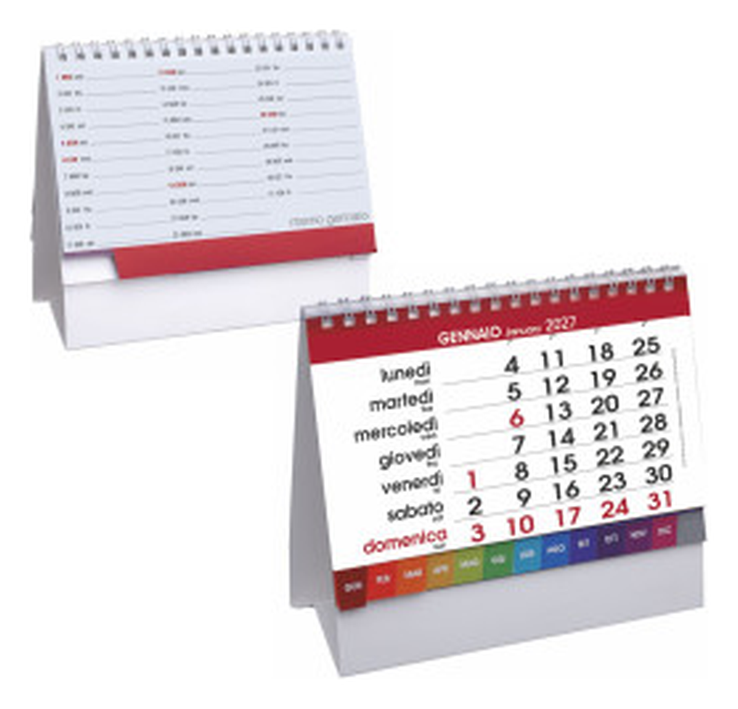 Calendario da tavolo cm 16x14