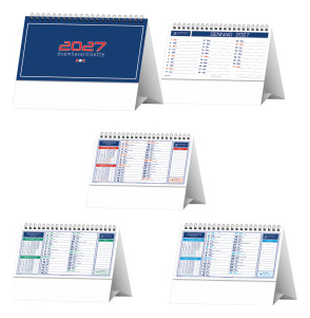 Calendario da tavolo cm 19x14,5