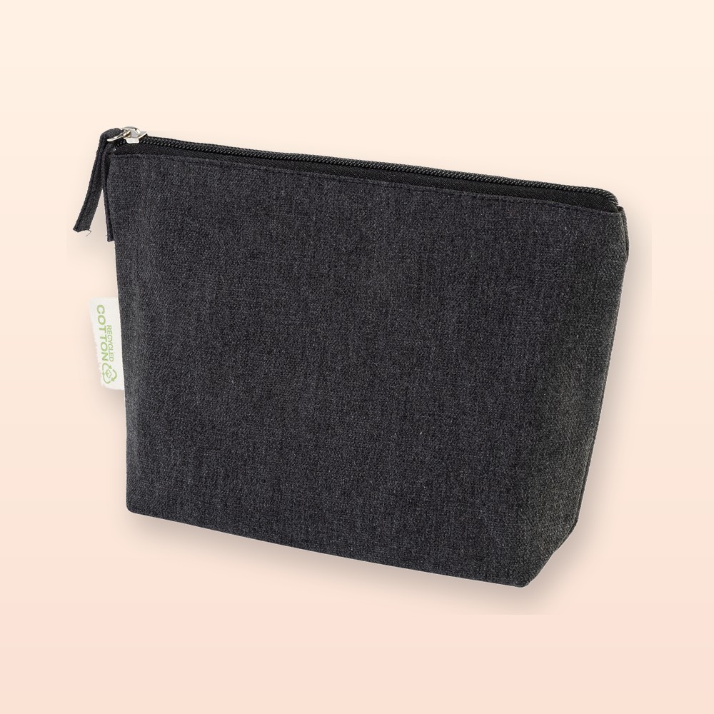 Trousse in cotone riciclato