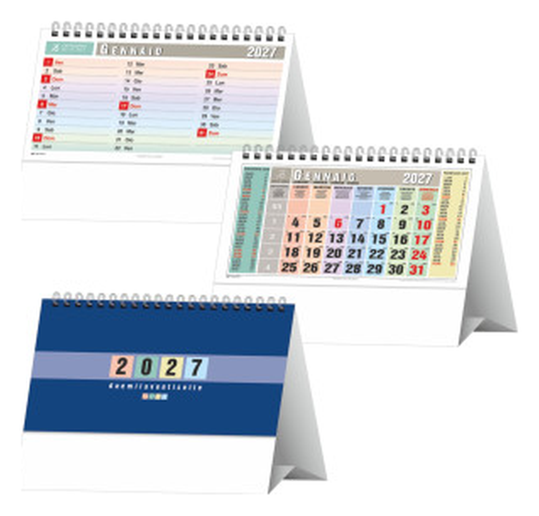 Calendario da tavolo cm 19x14,5