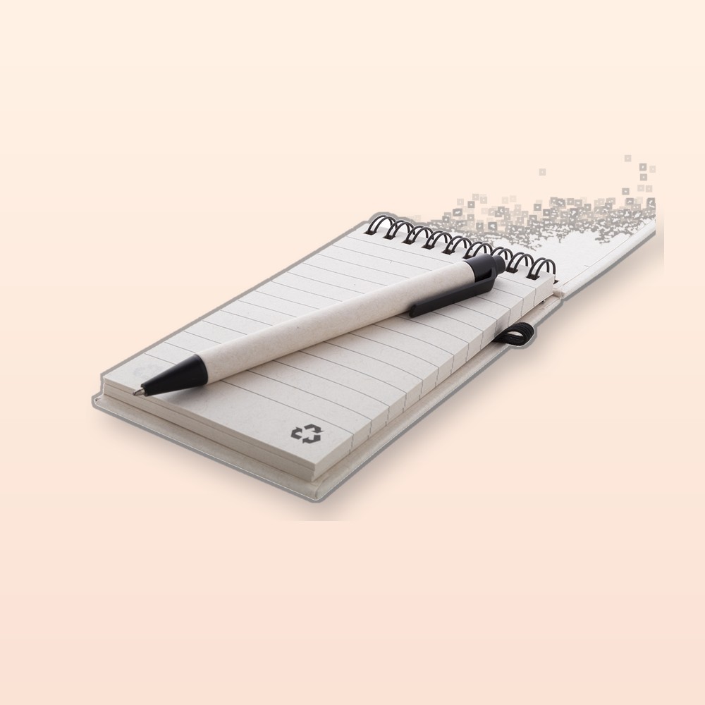 Quaderno in riciclato cartone per il latte