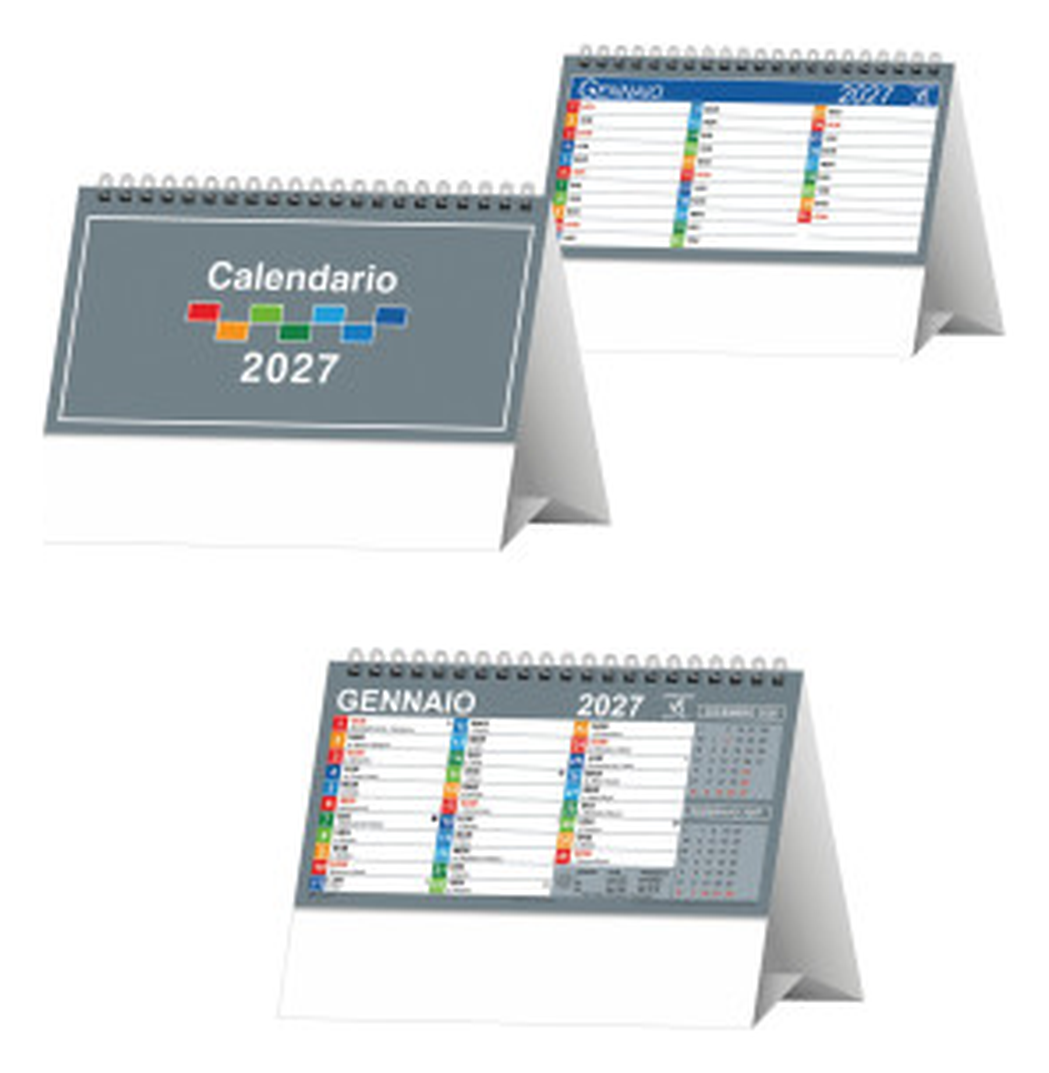 Calendario da tavolo cm  19x14,5