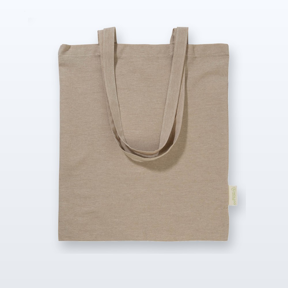 Shopper in cotone - beige