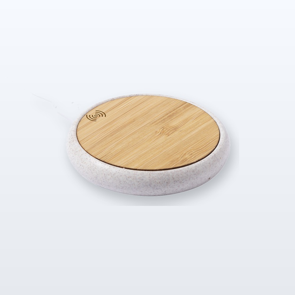 caricabatterie wireless - beige - naturale