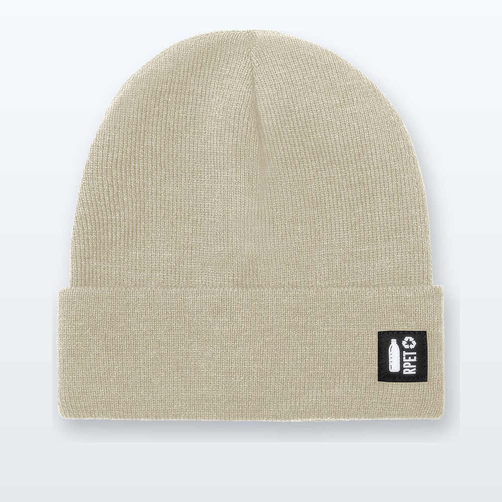 cappello invernale in RPET - naturale