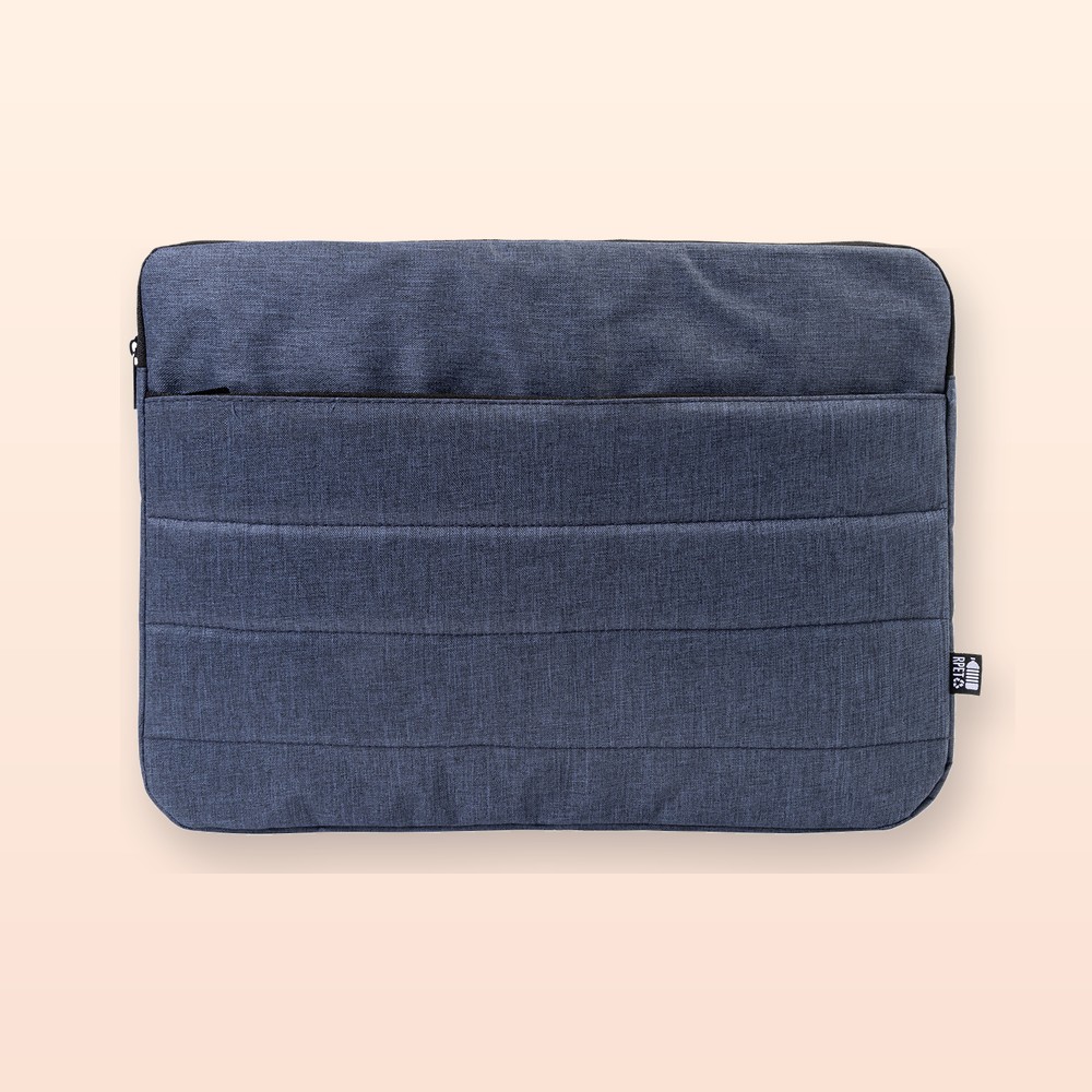 Borsa porta computer in RPET - blu scuro