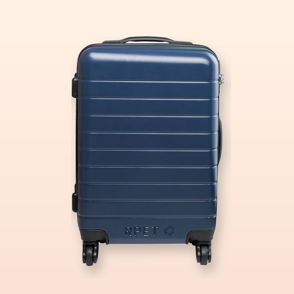 trolley in RPET - blu scuro