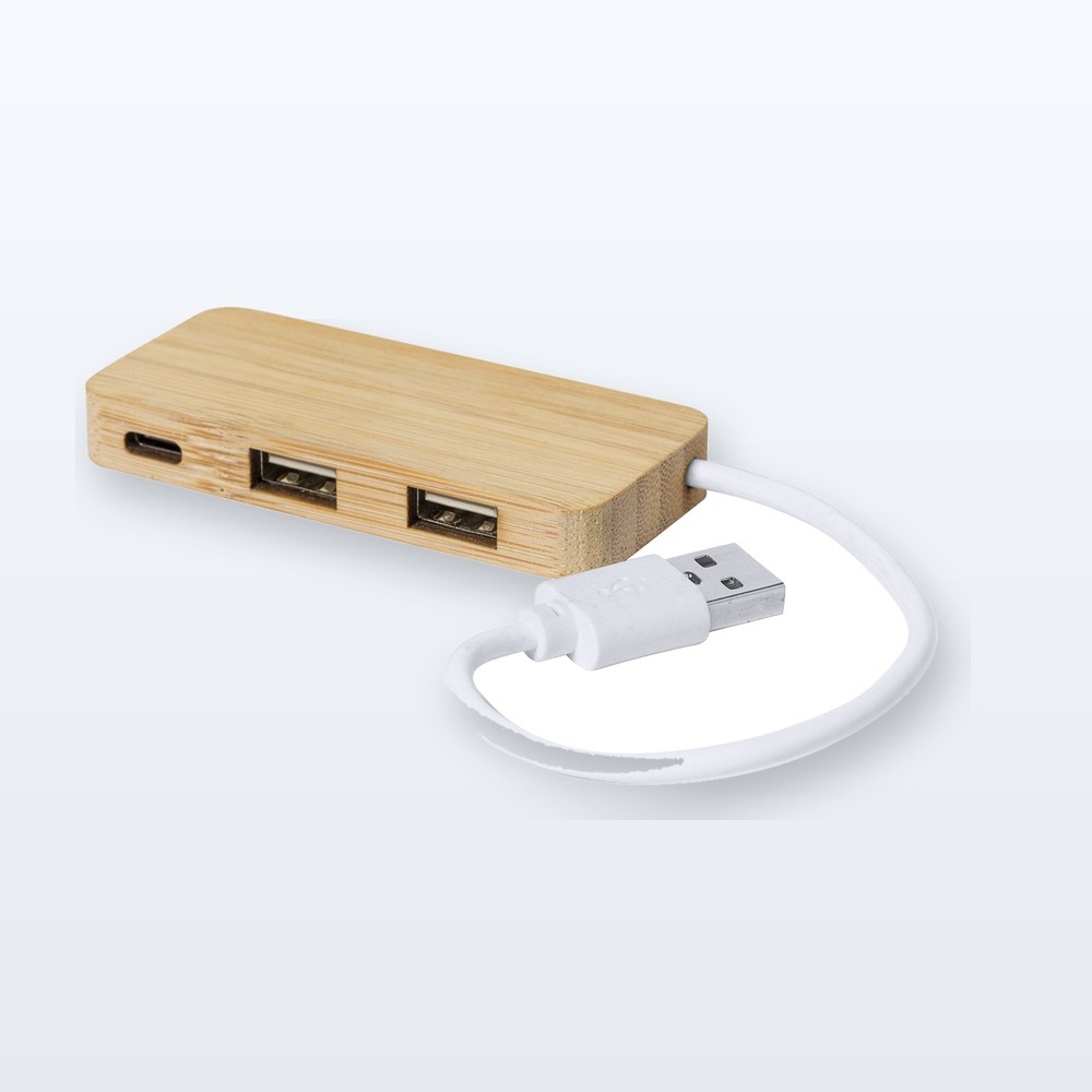 Hub USB - naturale