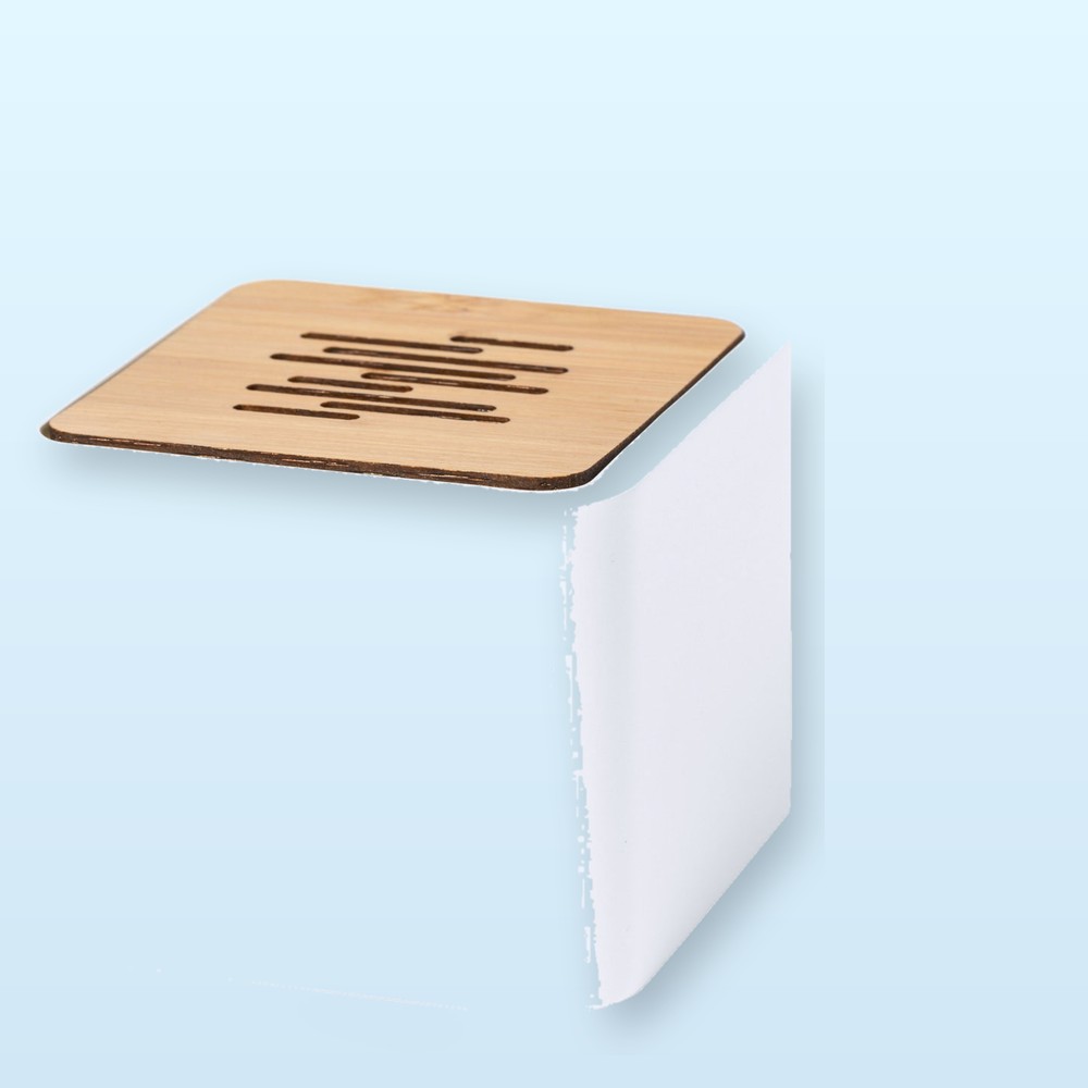 Altoparlante wireless PLA - bianco - naturale