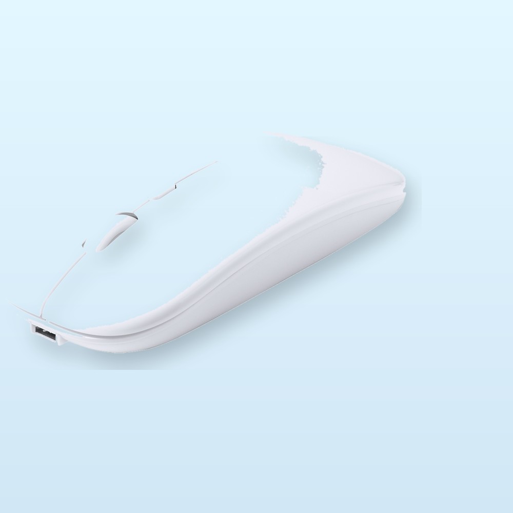 Mouse ottico in ABS riciclato (RABS) - bianco