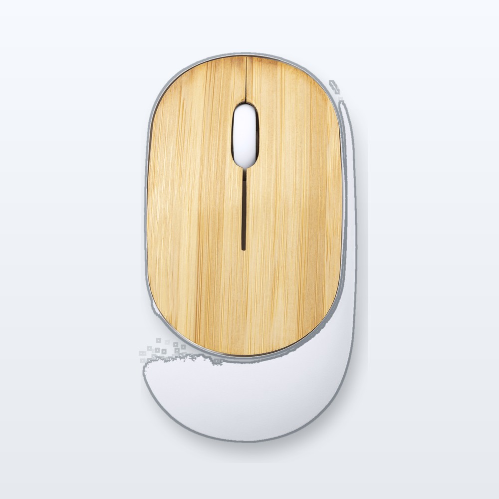 Mouse ottico - naturale - bianco