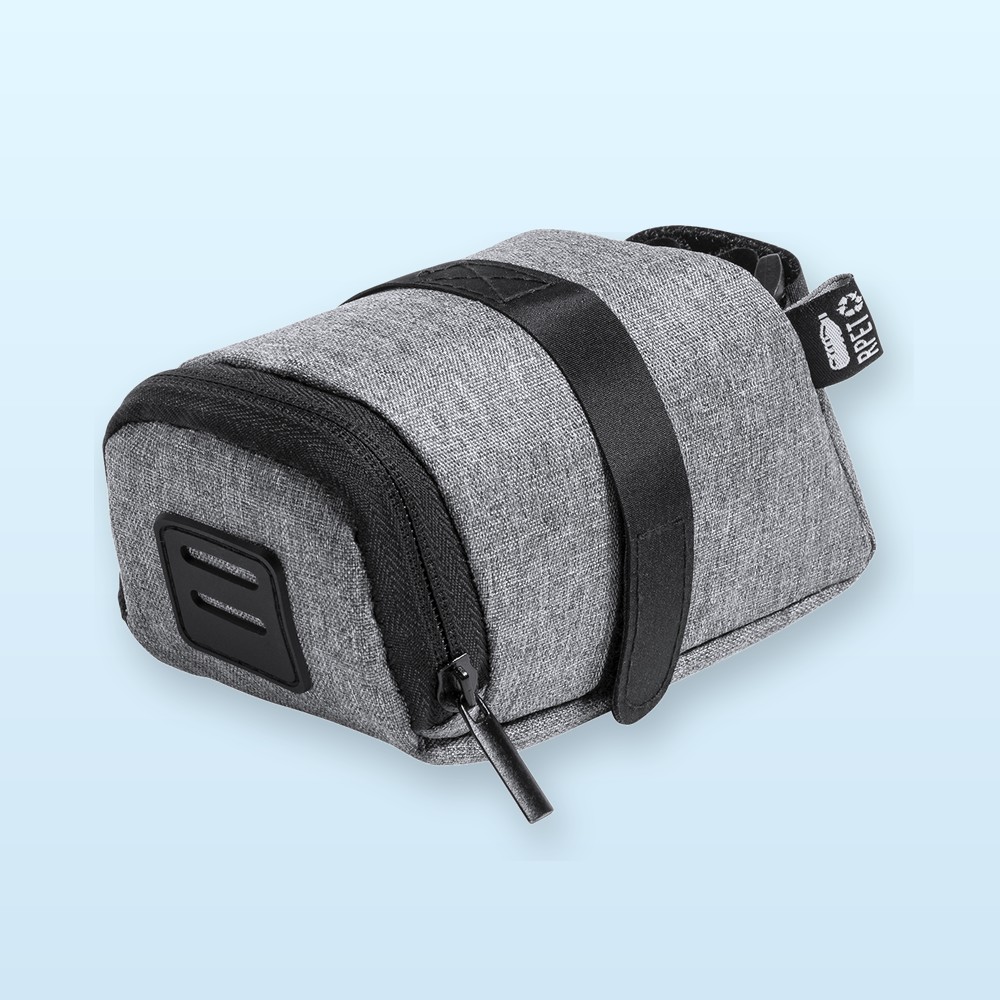 Borsa sottosella per bicicletta RPET - grigio