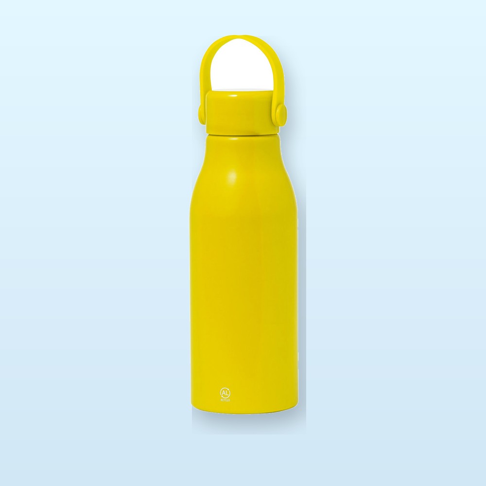 bottiglia sportiva - giallo