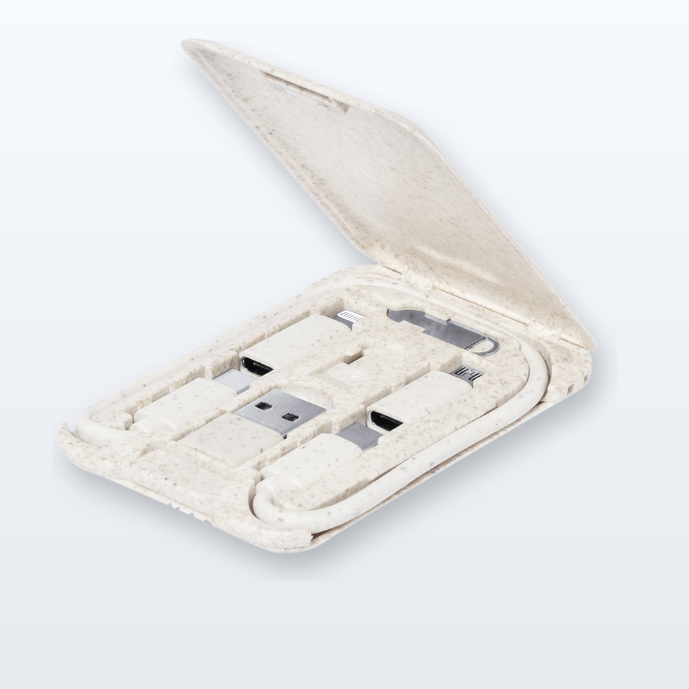 Set cavo di ricarica USB - naturale