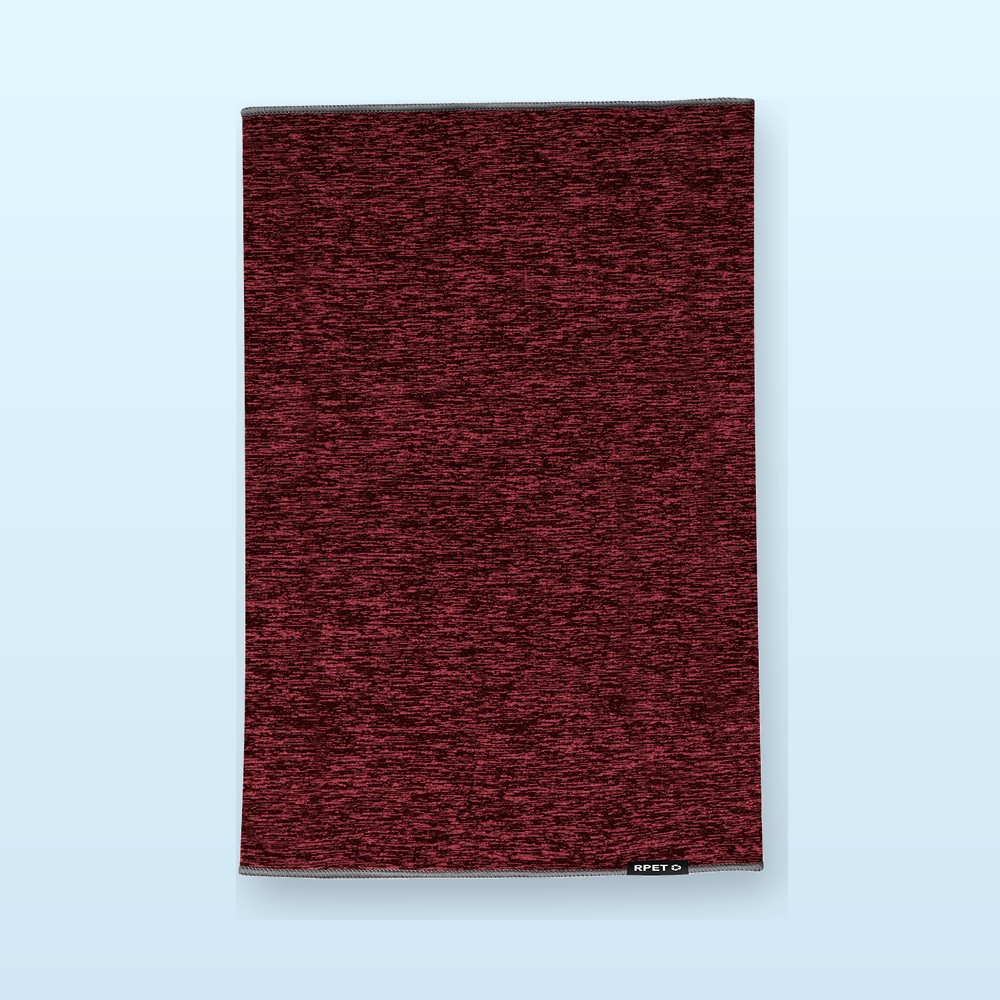 scaldacollo multiuso in RPET - rosso