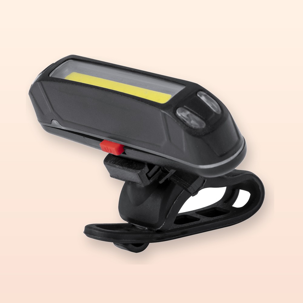 luce ricaricabile per bicicletta - nero
