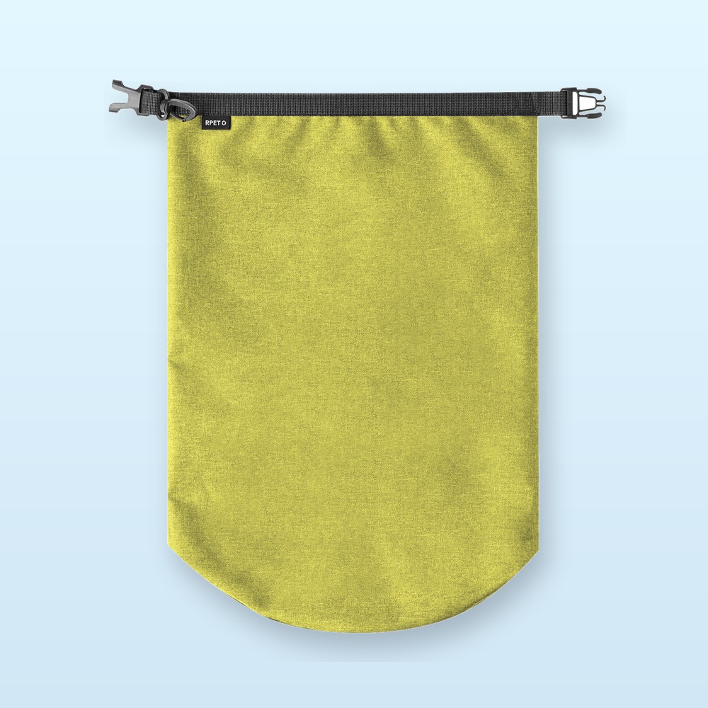 Sacca impermeabile in RPET - giallo