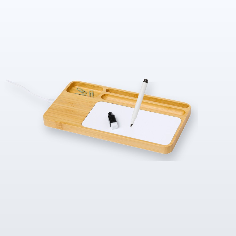 svuota tasche con caricatore wireless - naturale