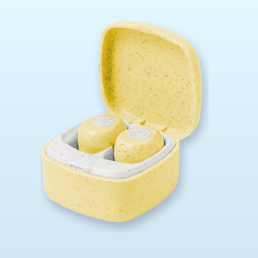 auricolari wireless - giallo