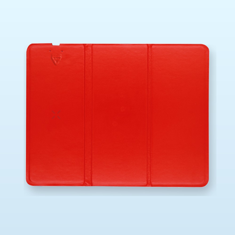 Tappetino mouse con caricatore wireless - rosso