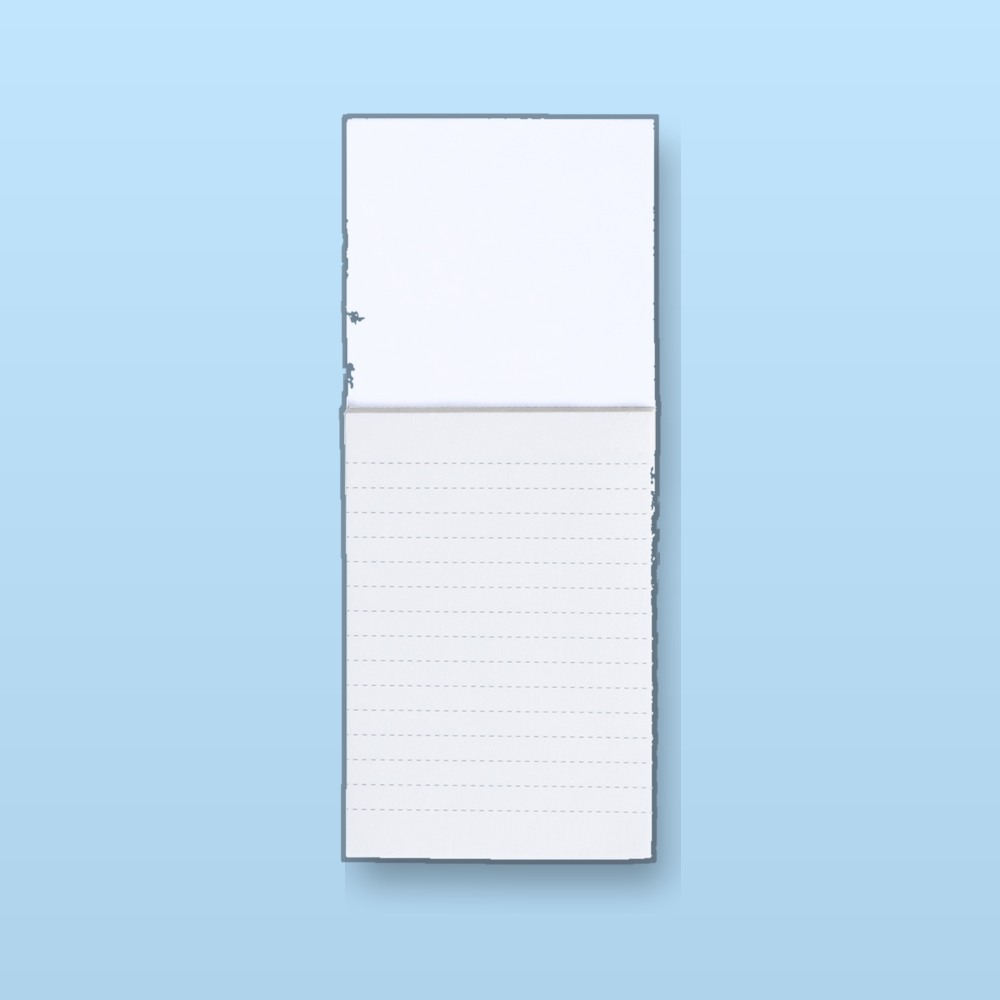 blocco con magnete - bianco