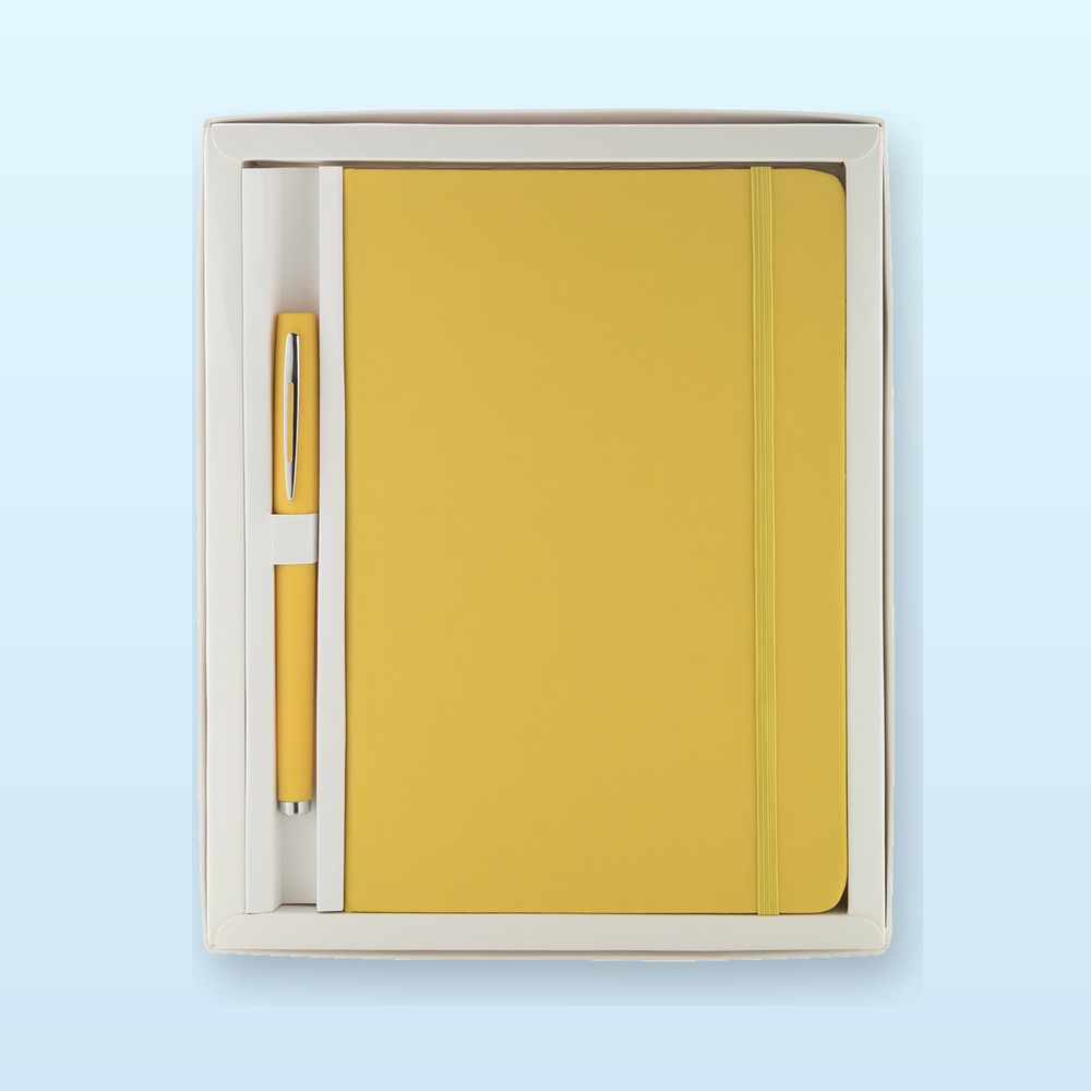 set quaderno - giallo