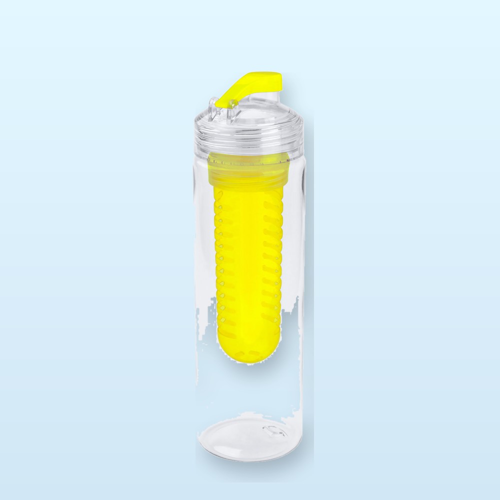 bottiglia sportiva - giallo - trasparente