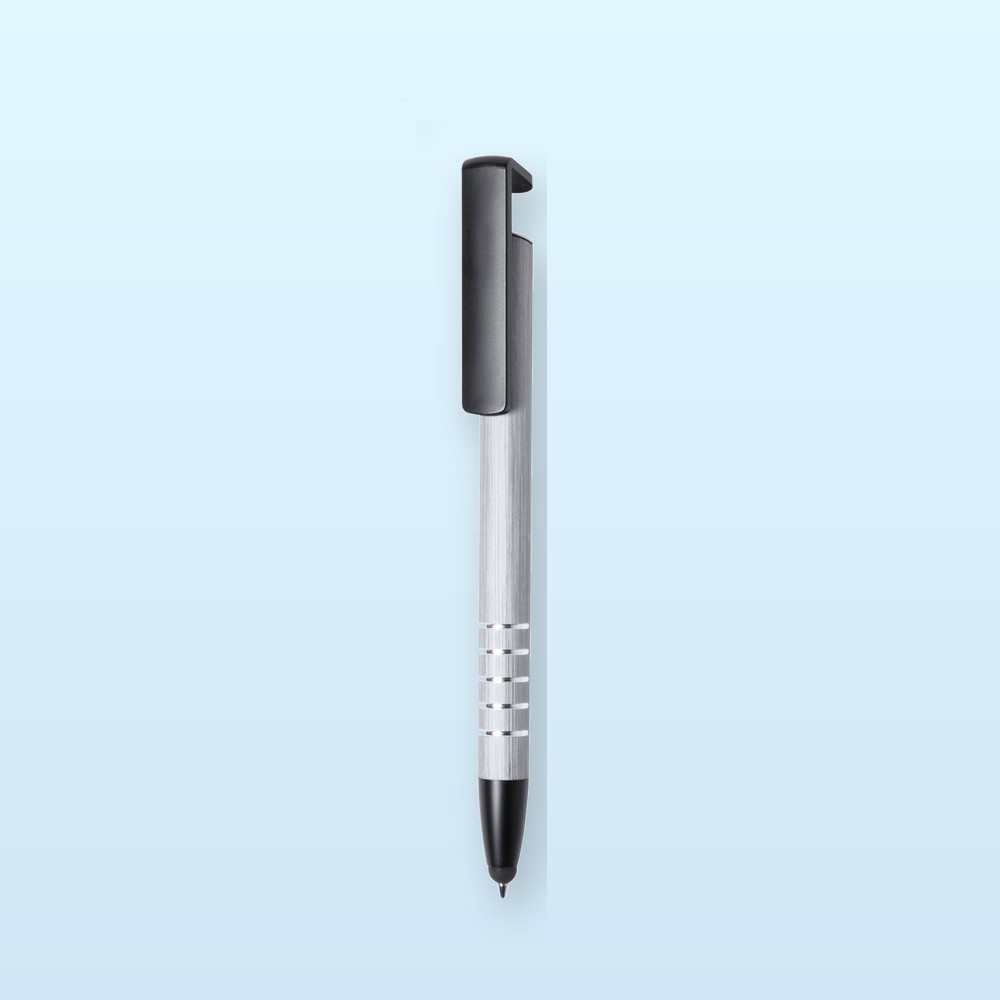 penna a sfera con touch screen - argento