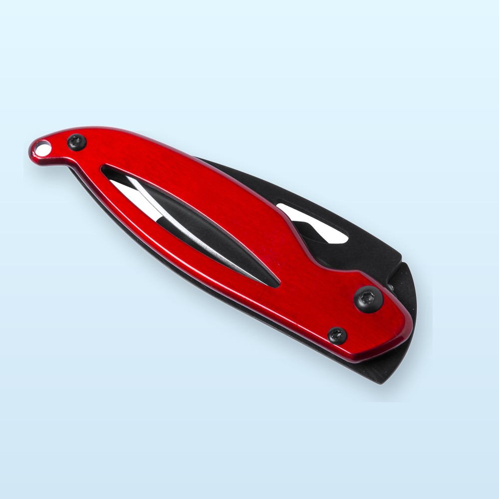 coltello tascabile - rosso