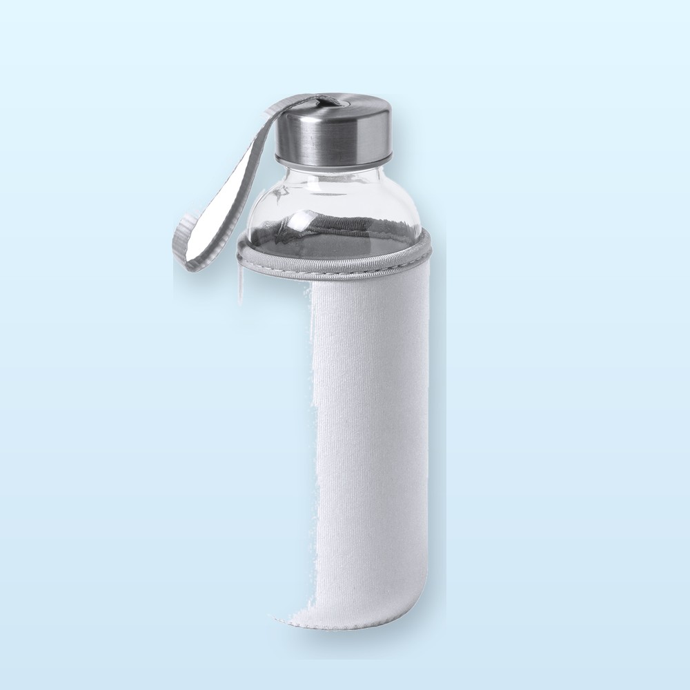 Borraccia in vetro - bianco
