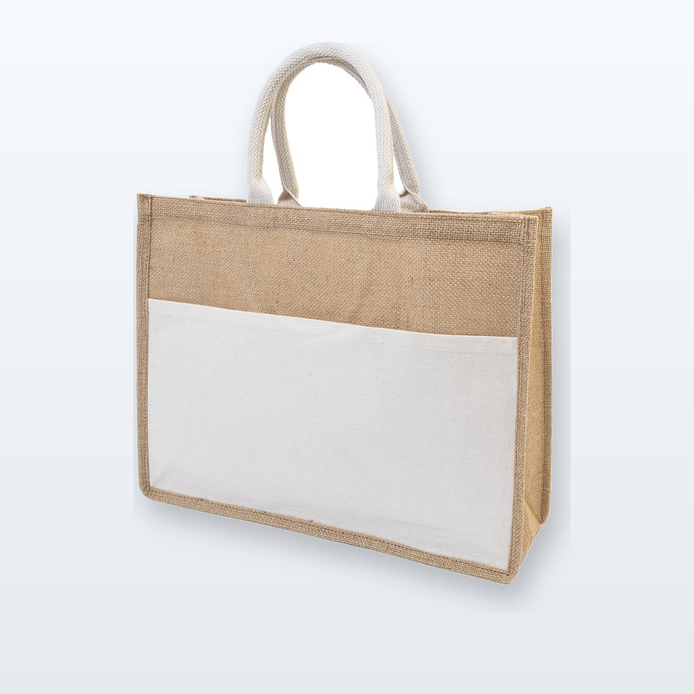 Borsa shopper da spiaggia - naturale