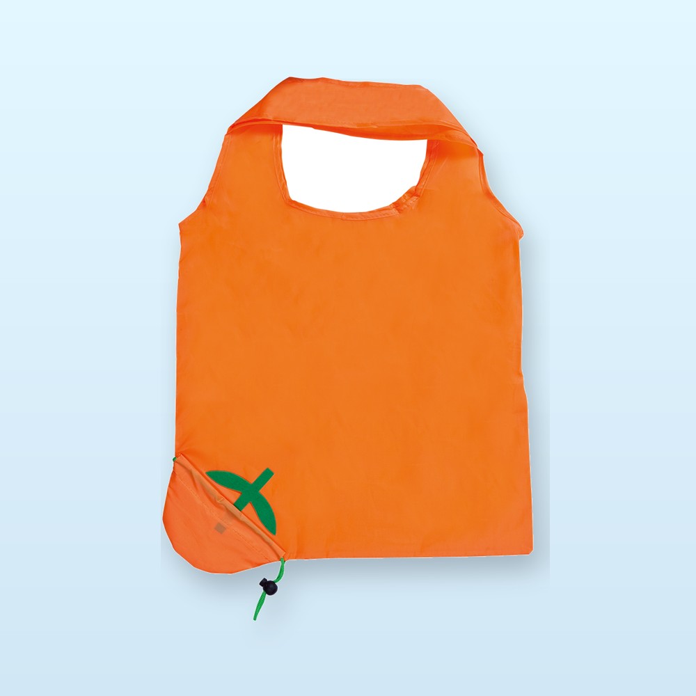 Shopper pieghevole - arancione