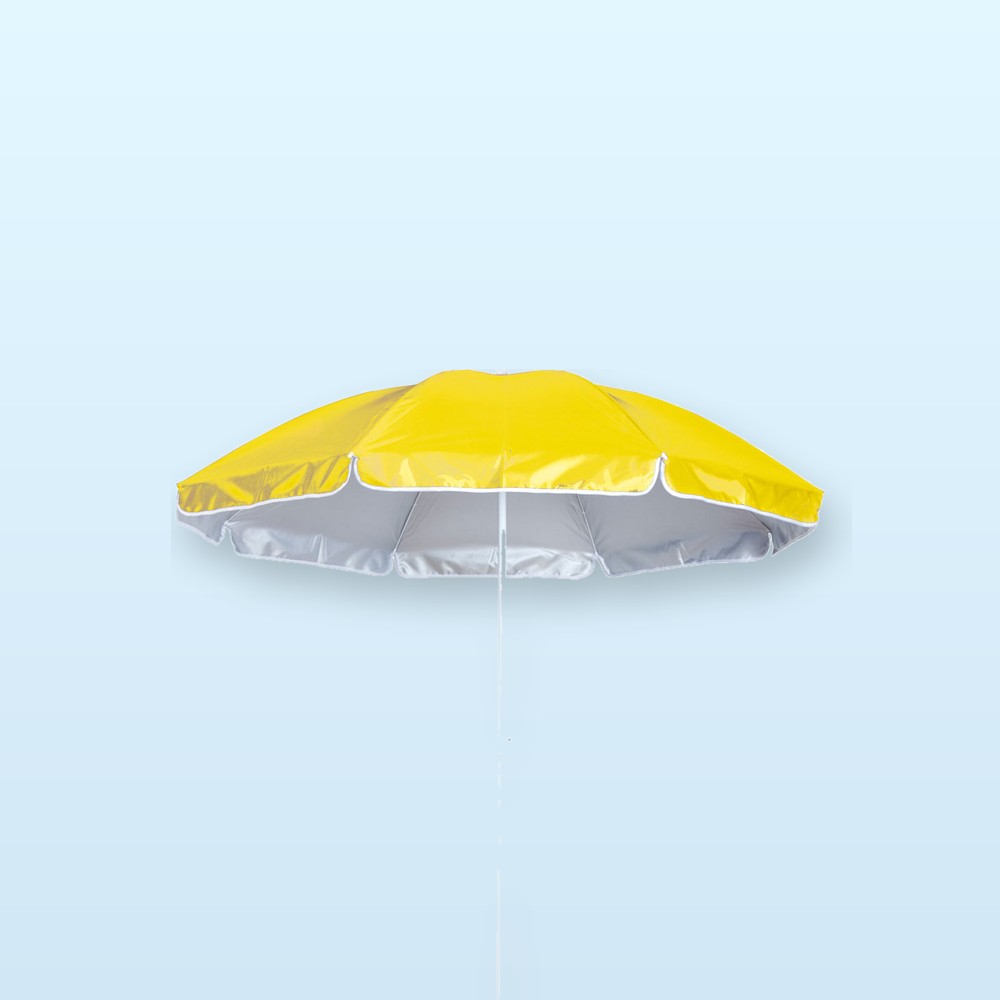 ombrellone da spiaggia - giallo - bianco