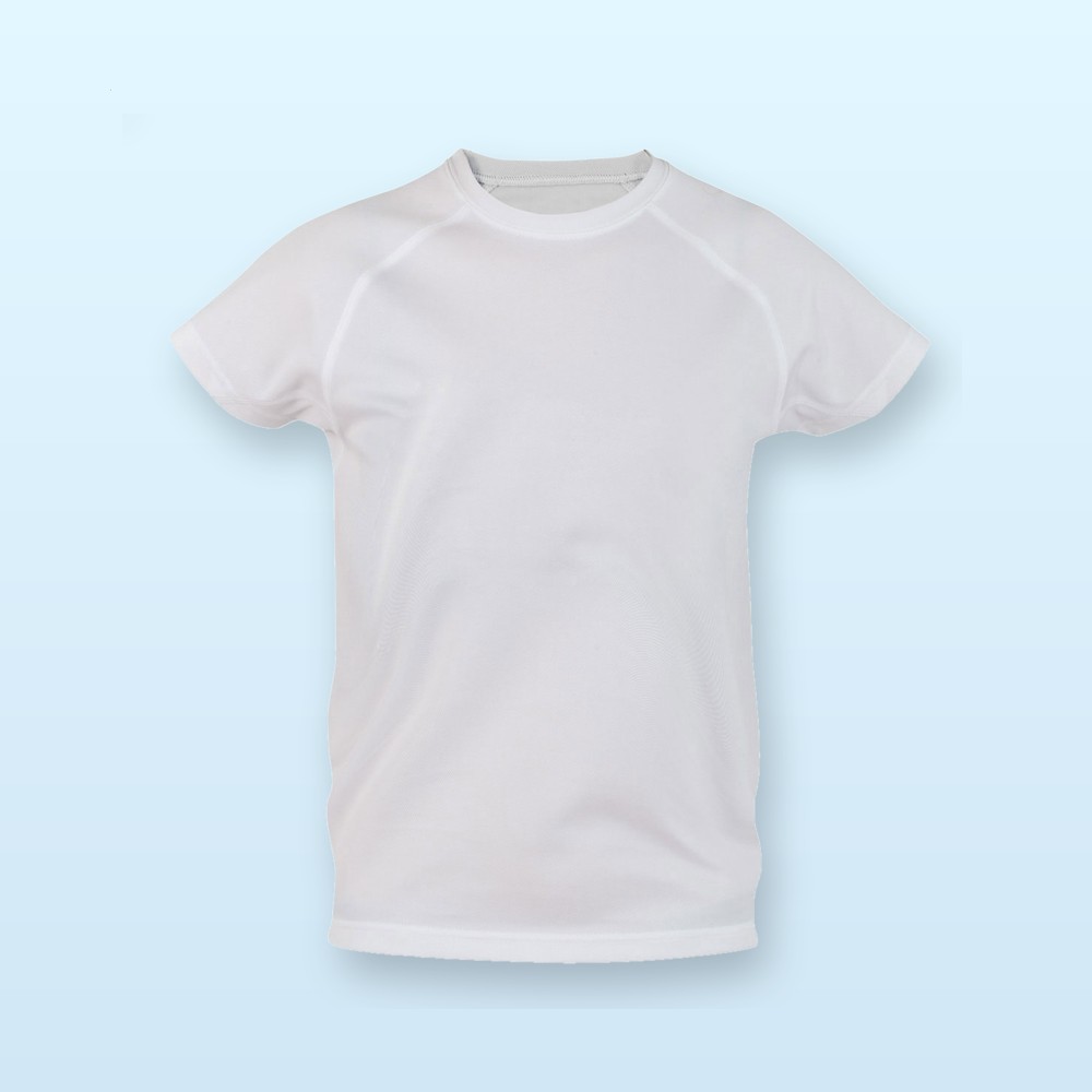 T-shirt sportiva ragazzo - bianco - 4-5