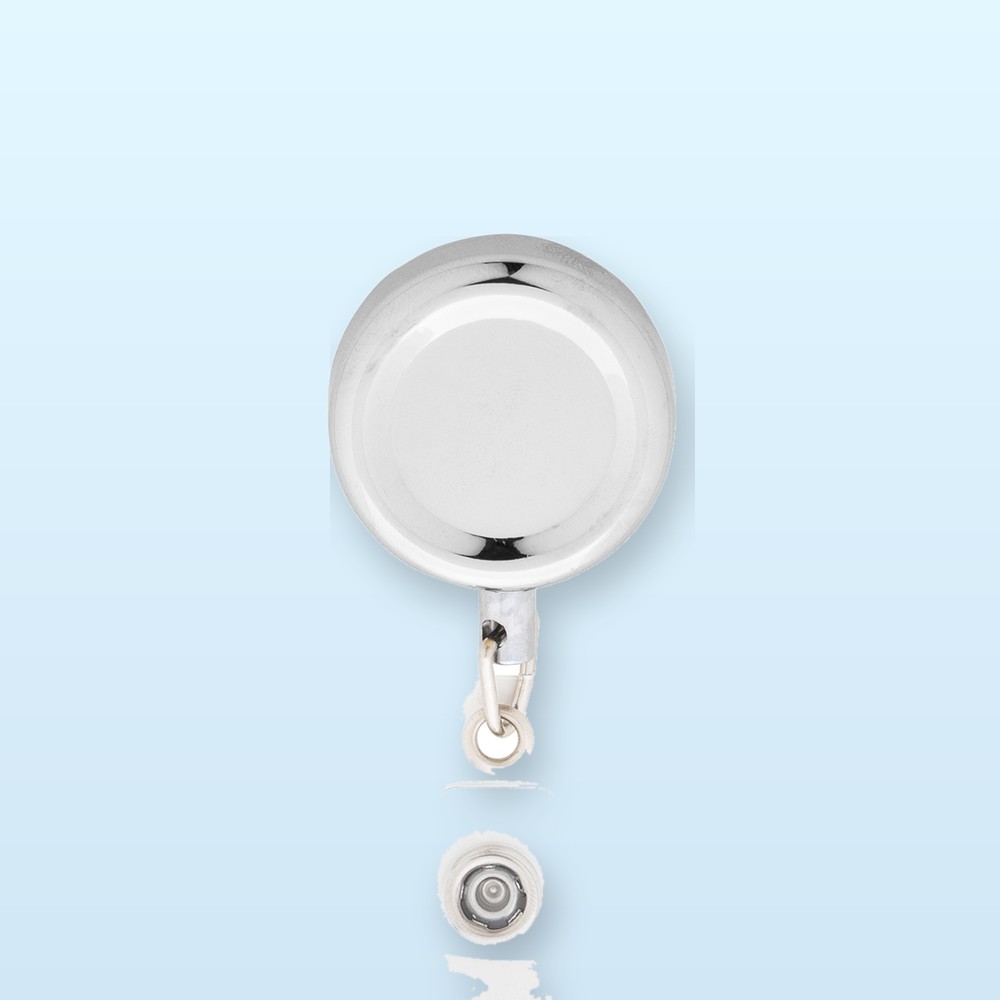 Porta badge - argento
