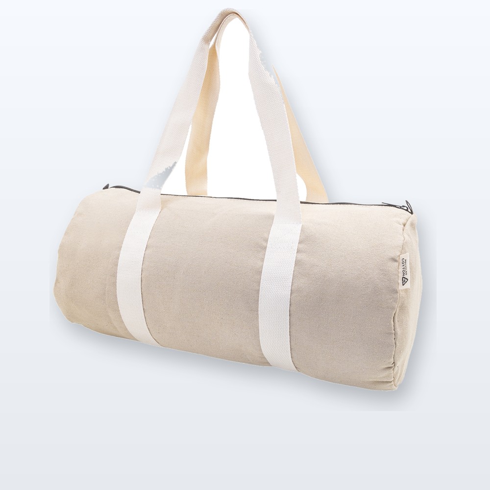 Borsa sportiva in tessuto riciclato - naturale
