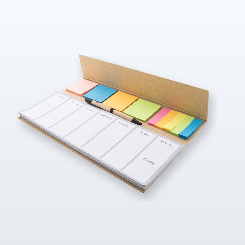 Planner settimanale da scrivania - naturale