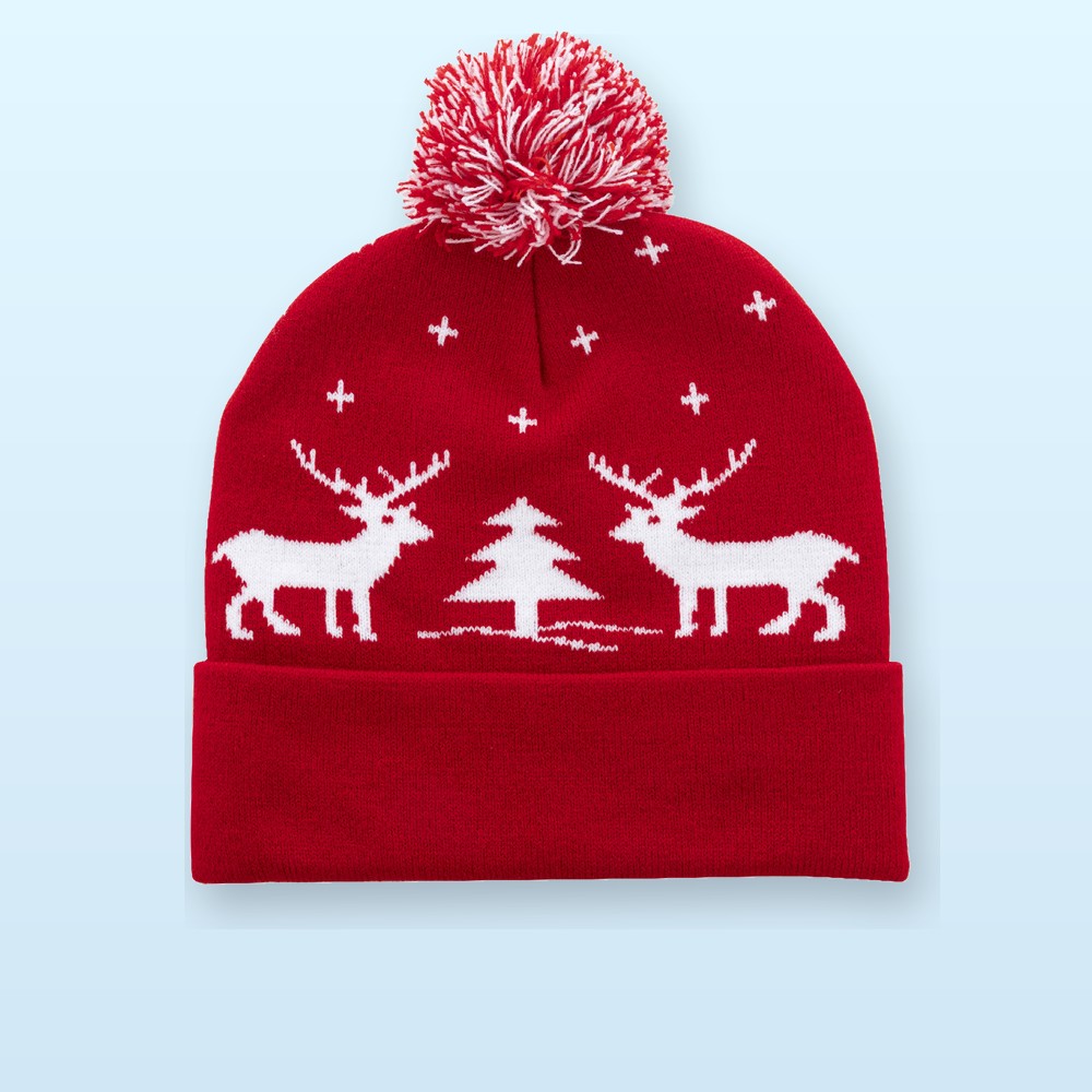Cappello natalizio - rosso