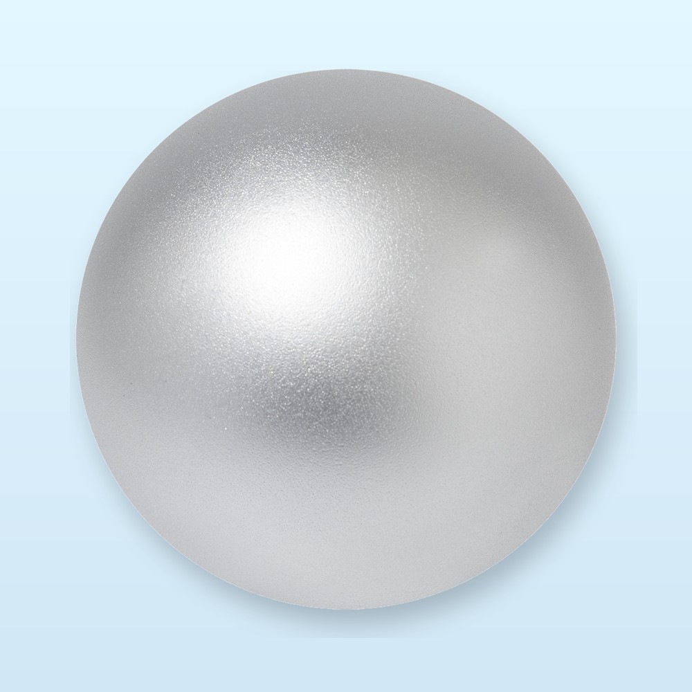 Pallina antistress metallizzata - argento