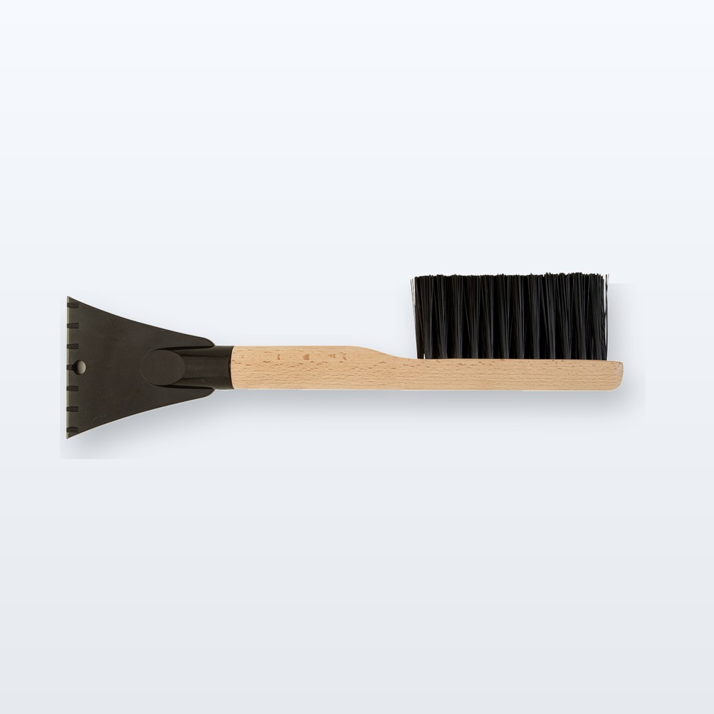 Raschietto per ghiaccio in ABS riciclato (RABS) - naturale - nero