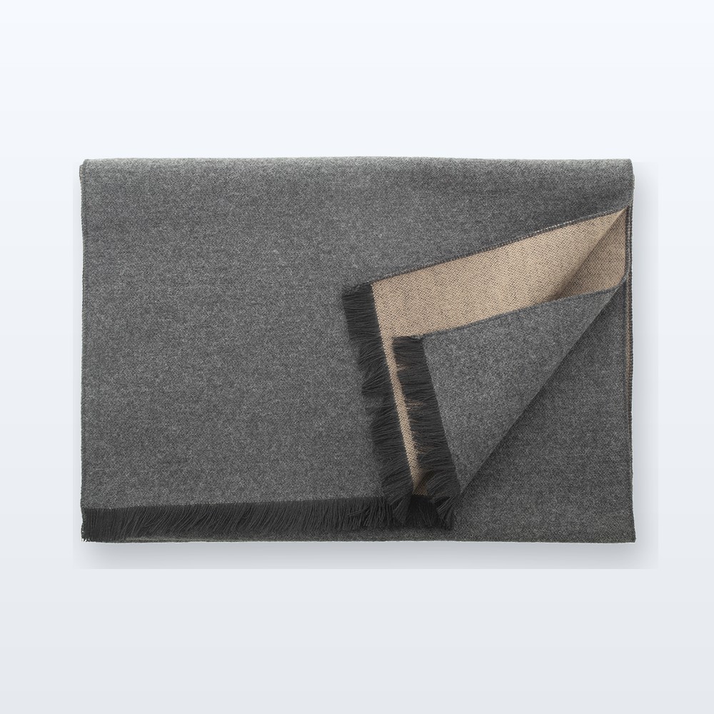 Sciarpa uomo - beige - grigio
