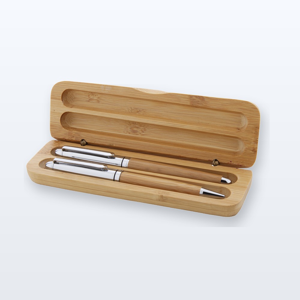 Set penne in bambù - naturale