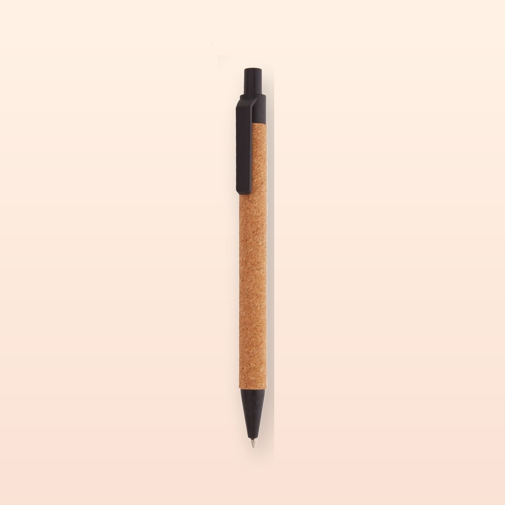 penna a sfera - nero - naturale