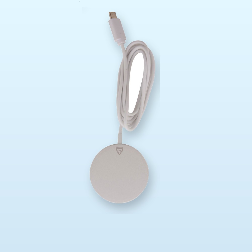 Caricabatterie magnetico wireless - argento