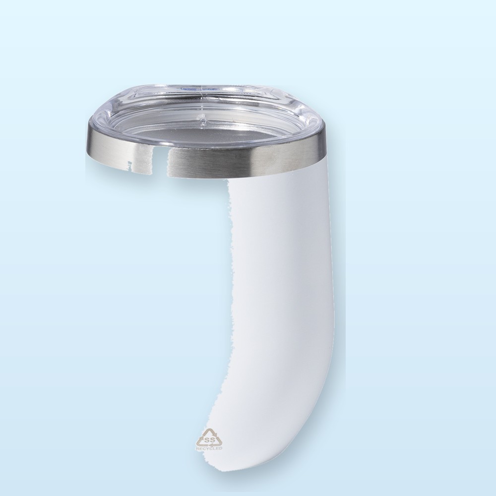 Bicchiere termico - bianco