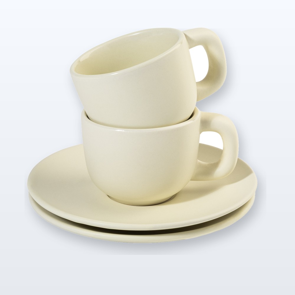 Set tazzine da caffè - naturale